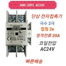 LS산전 GMC-20P2 AC24V 단상 전자접촉기 2P20A