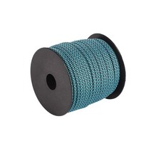 50M Paracord 캠핑 로프 DIY 내후성 텐트 액세서리 매는 밧줄 코어 가이 라인 서바이벌 캐노피 배낭 여행에 강한, 폴리에스테르, 파란색