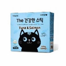 유한양행 윌로펫 더 건강한 스틱 고양이 유산균간식 30p, 참치 + 연어 혼합맛, 1개