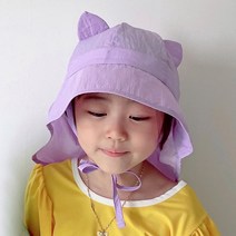 퍼니베베 썬클로스 플랩캡 유아동 여름 물놀이 수영모자