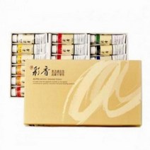 알파색채 채향 동양화 물감세트 15ml 18색 물감 동양화물감 알파색채 동양화용품 동양화 채향
