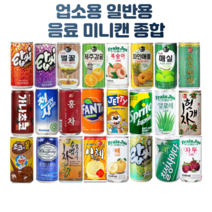 업소용 일반용 음료 미니캔 종합, 음료캔 참맑은 녹차 175ml 30캔