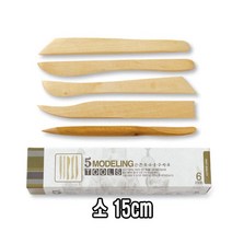 신한조소용구 나무헤라 5본조 소 15cm 42711 미술 화방 신한화구 수업 재료 루벤스 알파 화홍+343xh