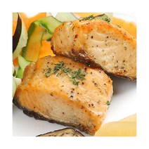 [바다속풍경] 통살 연어스테이크 600g(60gx10팩), 10개