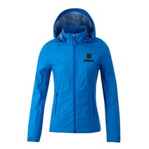 잔카 매너티 우먼스 방수자켓, 블랙