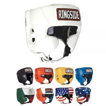 Ringside 컴페티션 복싱 무에타이 MMA 스파링 헤드 보호 헤드기어 뺨 스포츠 헬멧, Medium