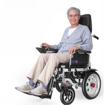 노인 장애인 전동 휠체어 접이식 4륜 전동 스쿠터형 활동 거동 보조용품, A