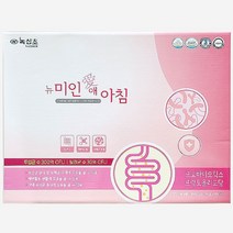 녹십초알로에 뉴 미인애 아침 360g(2gX30포X6Box)총 180포, 6개