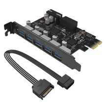 오리코 USB 3.0 5포트 PCI-Express 확장카드 PC용 PVU3-5O2I