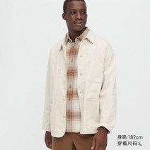 유니클로 남성 캐주얼 데님 자켓 (워싱 제품 자켓) 456744 UNIQLO
