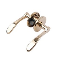 레버형 방문손잡이 레바 BL0101 PVD 벨라 골드실 / 방문 목문용 화장실 욕실 문고리 도어락 실린더 레바 실린다 잠금장치