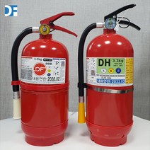 3.3KG ABC 분말 소화기 2023년 6월 생산분 / 제조사 랜덤 발송