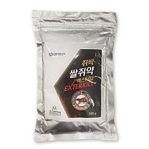 비료컴퍼니 쌀쥐약500g - 플로쿠마펜 성분 쥐 살서제 텃밭 주말농장 공장 창고 쥐약, 쌀쥐약500g(3봉)