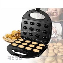 MORE커피콩빵 호두 도넛 핫도그 케이크 굽는 기계 메이커, 화이트 6076 750W 서클
