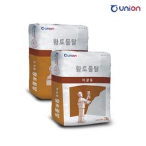 유니온 황토몰탈 미장용, 1, 25kg