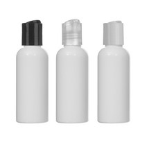 프레스캡 30ml 50ml 60ml 75ml 80ml 100ml 똑딱이캡 공병 화장품, 50ml백색 원형 검정캡