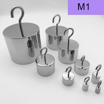 표준분동 무게추 저울추 M1 단일 후크 무게 10g-2kg 표준 카운터 웨이트 스테인리스 스틸 교정 저울 전자 포함, 500g