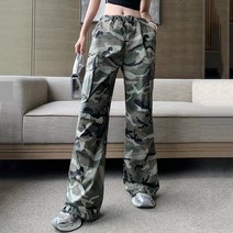 여성 스트링 밀리터리 와이드 카고팬츠YR65+UPPERCUT 양말