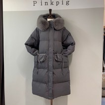 핑크피그 포켓지퍼 롱 패딩점퍼(PPA2JP2094)