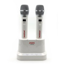 고음질 디지털 E-5S 무선 마이크 노래방 업소용 2채널 충전식