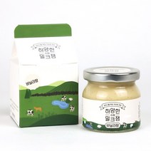 제주 제철진미 하양한 수제밀크잼 바닐라랑, 단품