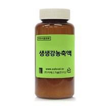 ES 식품원료 생 생강농축액 64Brix [0568], 100g