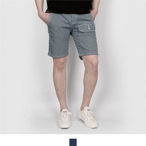 스트라이프 스판 남자반바지