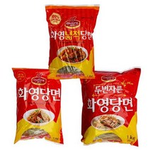 [미르쇼핑] 쉐프원 화영당면 넓적 당면 두번자른 당면 잡채 불고기 식재료 잡채 불고기 볶음요리 만둣국 설렁탕 찌개류 사리용, 미르쇼핑 쉐프원 화영당면1kg 1개