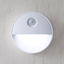 동작감지 반달 LED 접착식 무선 센서등 무드등(백색), 상세페이지 참조