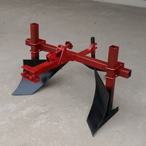 밭 고랑 관리기 경운기 날 도랑 쟁기 전용 배토기, 보행형 트랙터 복열 고랑 쟁기