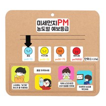 미세먼지 표시판 만들기.1800유니아트