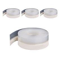 코코메이트 외풍차단 실리콘 문풍지 5m 창문 문틈 창틀 바람막이 틈새막이, 표준형(25mm) 4개