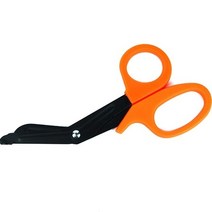 EMT EDC 전술 다기능 구조 가위 외상 거즈 IFAK 응급 처치 전단 야외 가정 유틸리티 18.3cm, 1.Orange