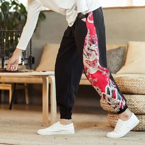남자 용디자인 바지 개량한복 절복 빅사이즈 캐주얼