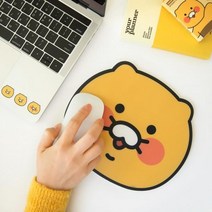 최적가 굿팩토리 춘식이 마우스패드 귀여운 캐릭터 노트북 휴대 카카오 가성비 최고구매, 얼굴