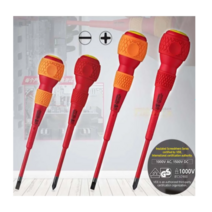 베셀 절연드라이버 NO 200 1000V VESSEL VDE 전공 드라이버 십자 일자, +2X150