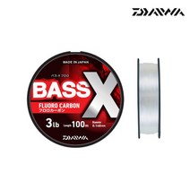 다이와 배스X 후로로 100m 카본라인 배스낚시, 4LB