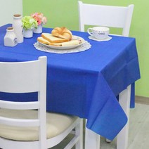 (주)파티해 칼라 비닐 테이블보-(1매입), 블루