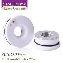 Startnow-파이버 레이저 세라믹 KT B2 CON 28/32mm Precitec Raytools WSX 커팅 조각 기계 헤드 노즐 홀더 부품124832, CHINA, Without Logo A-28, 1 PC