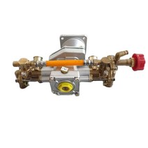 24Stroke 엔진용 분무기 펌프 그리스 컵이있는 표준 황동 농업 스프레이 배낭 파워 헤드, 02 4 stroke pump