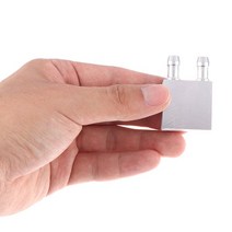 1pcs 30 x 30 x 12mm 알루미늄 수냉식 방열판 블록 워터 블록 액체 쿨러 pc 노트북 cpu