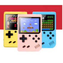 추억의오락실게임 옛날게임기 가정용오락기 1인용 2인 오픈 소스 미니스트리트 슈퍼마리오 800종 빈티지 소형 유년기 클래식 휴대용 소형 psp, 옐로우 800종 게임