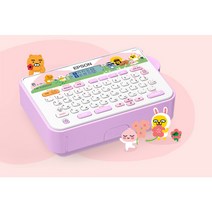 엡손 LW-K200KP 카카오 프렌즈 라벨프린터 라벨기 12mm 라벨테이프 1개증정, 라벨지(SGR12AB-PX 플라워), 1개
