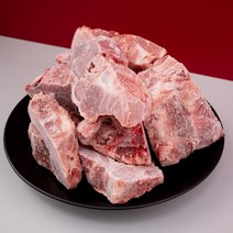 스페인 듀록 돼지 목뼈 1kg 2팩(총2kg) 감자탕용 찜용 등뼈