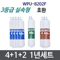 WPU-8202F 1년세트 정수기필터호환 실속형, 실속형[3등급]