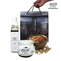 [가담] 30년전통 100%국산콩 된장&간장 전통장류 선물세트, 상세 설명 참조