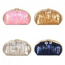 스팽글 반달 파우치 4종 (PH193)