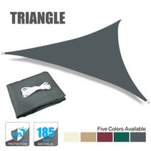 클래식 티피 캠핑 타프쉘 유일 어닝 270도 에어 쉘터 라운지 개방형5x5x5m 3.6x3.6x3.6m 천막 방수 방수포 텐트 그늘 삼각형 정원 캐노피 양산 야외, 협력사, 200x200x200cm, 딥 그레이