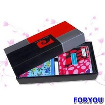 Foryou12698 여성나염손수건 케이스 10매 선물 손수건 여성 남자 남성 여자 신사