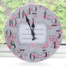 딸 아이 방 꾸미기 소품 러블리 벽시계 센스있는 장식, 종류_사과